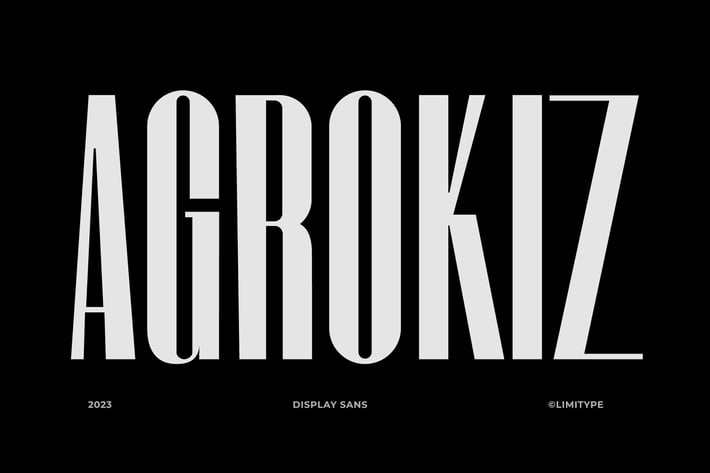Agrokiz - Modern luxury Font