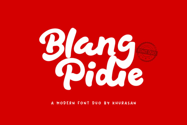 Blang Pidie Font Duo