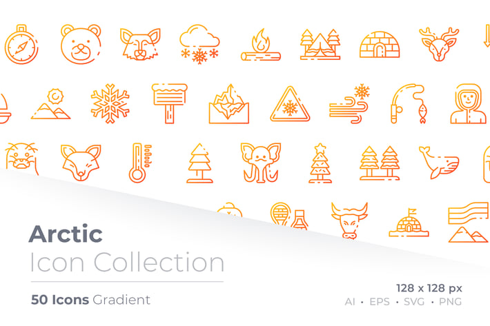Arctic Gradient Icon
