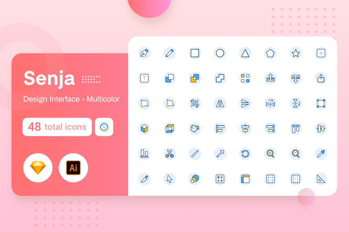 Multicolor Senja - Design Interface 