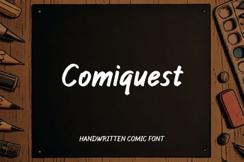 Comiquest - Handwritten Comic Font