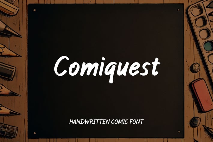 Comiquest - Handwritten Comic Font
