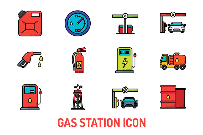 Gas Station Icon