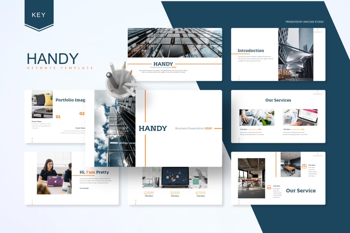 Handy -  Business Keynote Template 