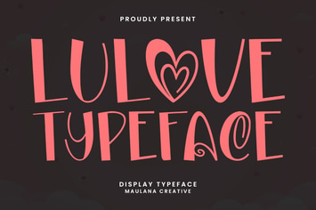 Lulove Display Sans Font