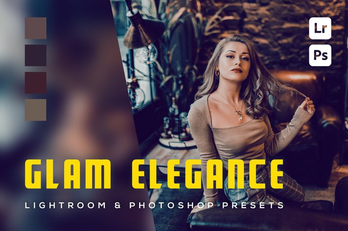 6 Glam Elegance Lightroom and Photoshop Presets