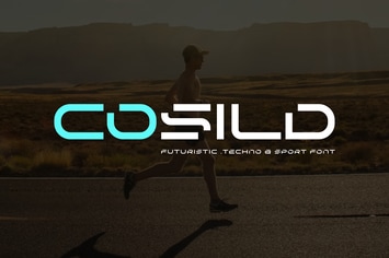 Cosild - Futuristic Modern Font