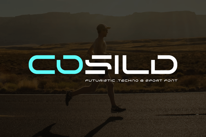 Cosild - Futuristic Modern Font