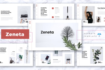 ZENETA - Creative Keynote Template