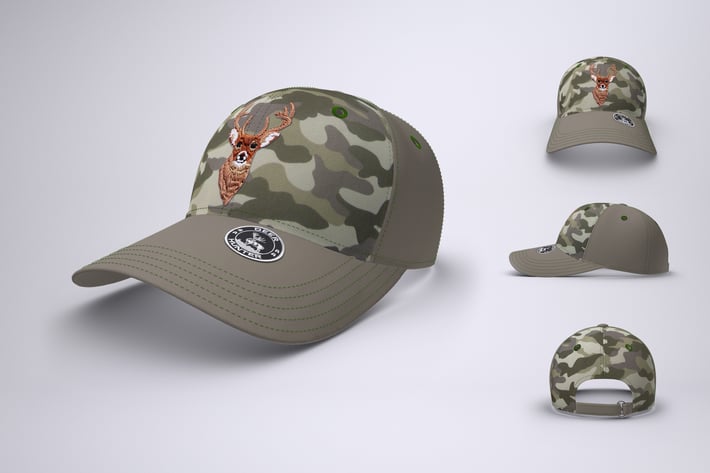 Baseball Cap or Trucker Hat Mock-Up