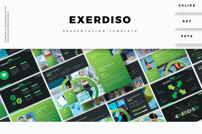 Exerdiso - Presentation Template