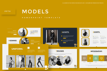 Models - Powerpoint Template
