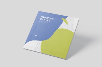 Square Painting Canvas Mockups