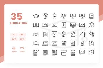 Education - Icons Pack (vol.2)
