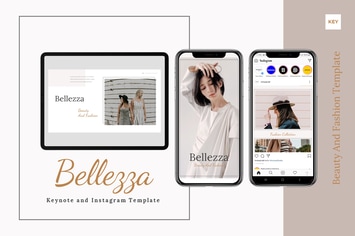 Belezza - Keynote & Instagram Template