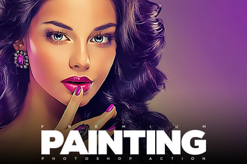 Painting Photoshop Action