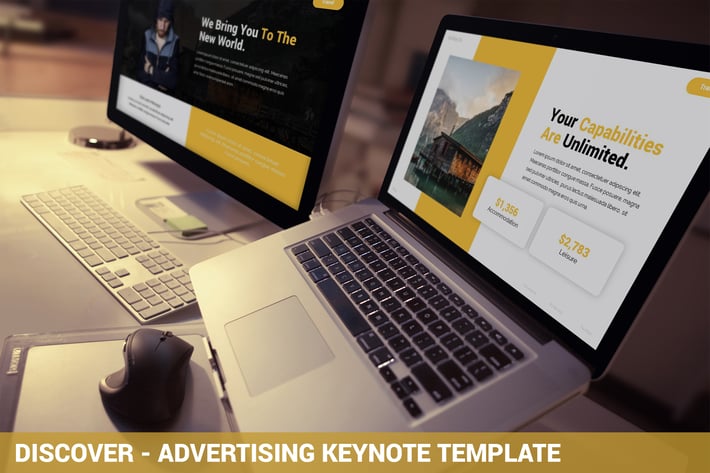 Discover - Advertising Keynote Template