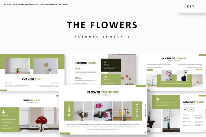 The Flowers - Keynote Template