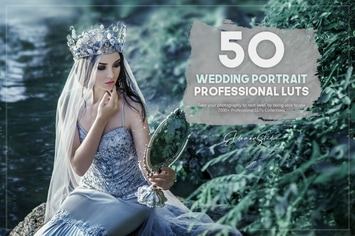 50 Wedding Portrait LUTs Pack
