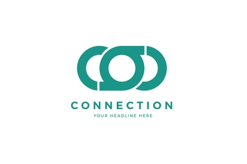 Connection Logo C O Letter Template