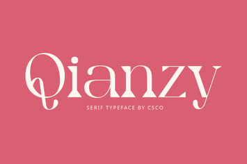 Qianzy – Elegant Font