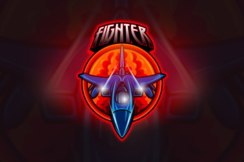 Jet Fighter - Mascot & Esport Logo