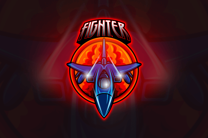 Jet Fighter - Mascot & Esport Logo
