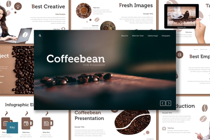 Coffebean - Keynote Template