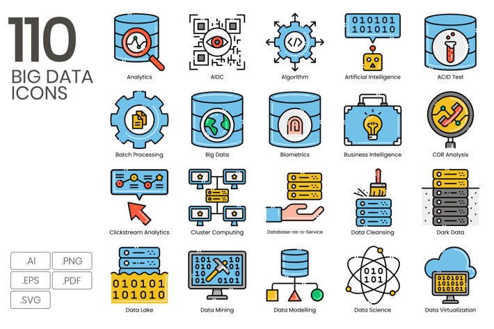 Big Data Icons