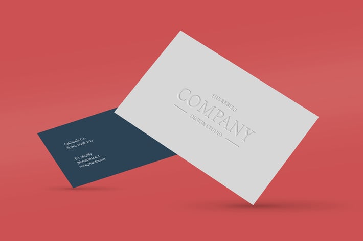 Business Card Mock Up Vol 18