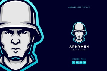Armymen Logo Template