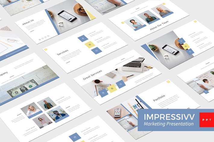 Impressivv - Marketing Powerpoint Template