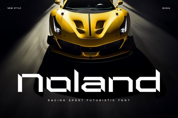 Noland - Sport Futuristic Font
