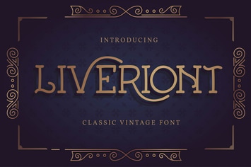 Liveriont | Classic Vintage Font