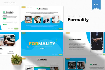 Formality | Keynote Template
