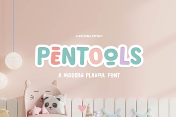 PENTOOLS - Display Font