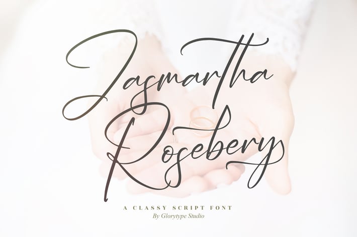 Jasmartha Rosebery Classy Script Font