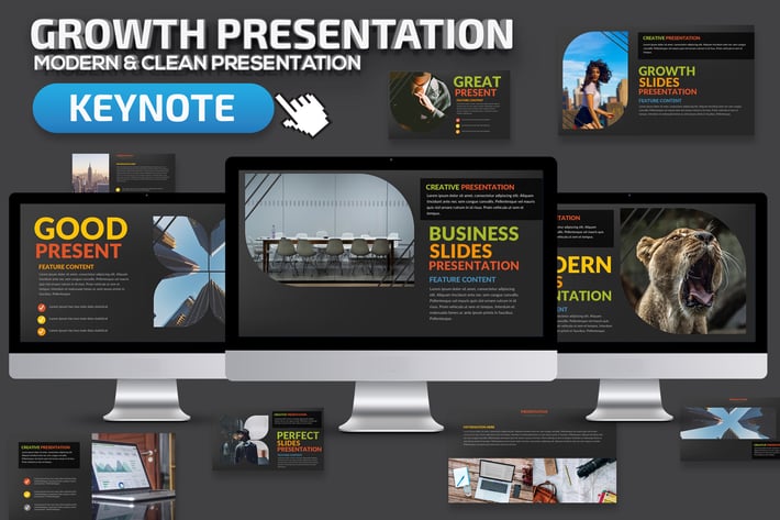 Growth Keynote Presentation Template