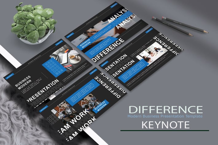 DIFFERENCE - Business Keynote Template