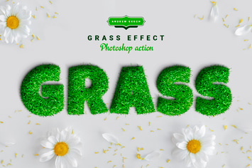 Grass Photoshop Action