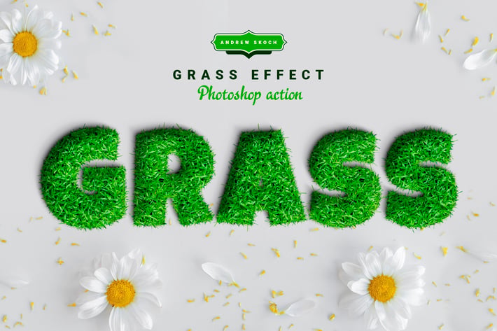 Grass Photoshop Action