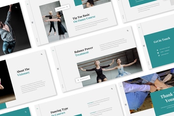 Dancing Course Studio Keynote Template