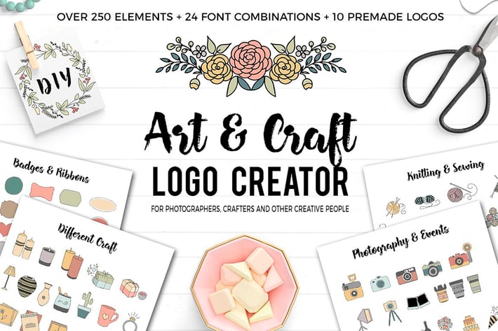 Art and Craft Logo Creator