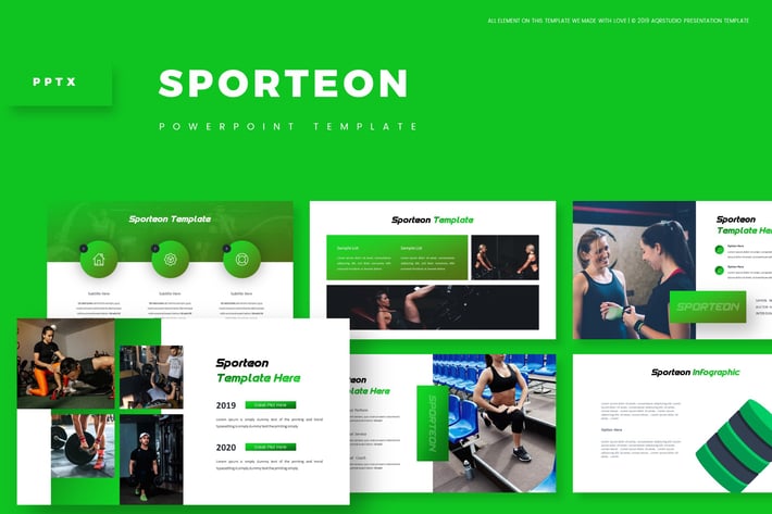 Sporteon - Powerpoint Template
