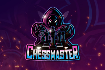 CHESSMASTER Mascot & Esport Logo