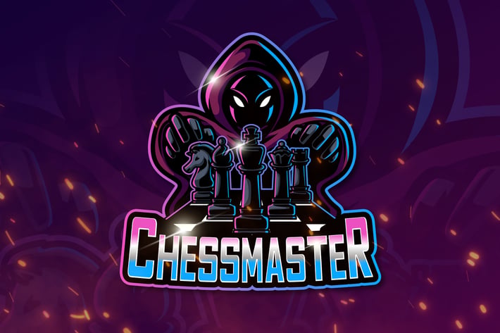 CHESSMASTER Mascot & Esport Logo