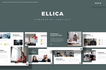 Ellica - Powerpoint Template