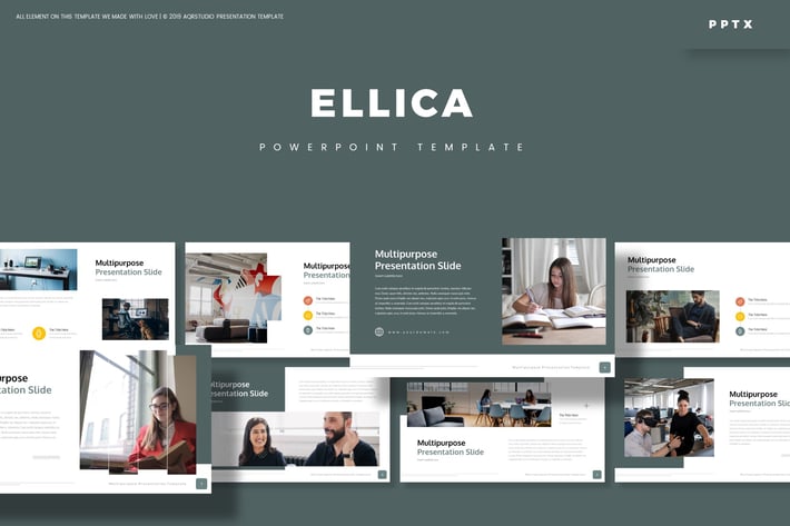 Ellica - Powerpoint Template