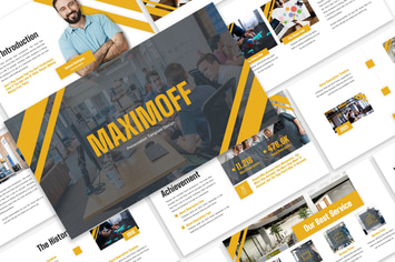 Maximoff - Business Template Prensentation