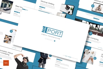 Eport - Simple Powerpoint Template